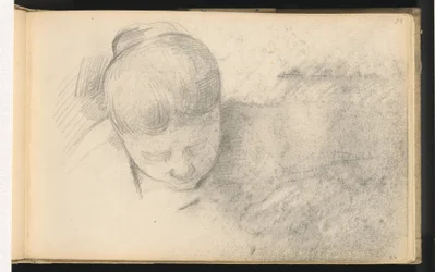 Femme penchée en avant, 1890-1894