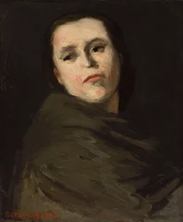 Tête de femme, 1864