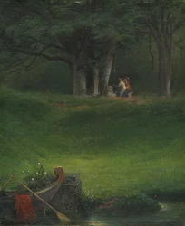 Offrande au dieu Pan, 1855