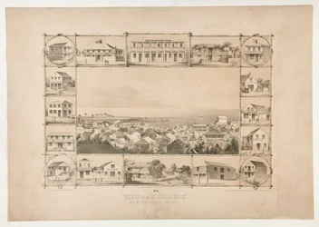 Vue de Honolulu, depuis l