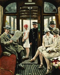 Dans le tram