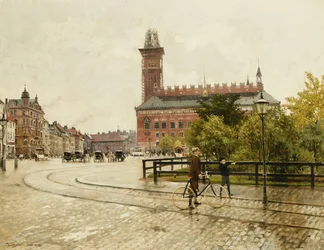 Raadhuspladsen, Copenhague, 1893