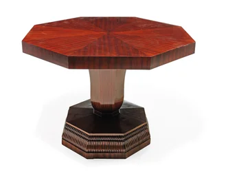 Table à piédestal