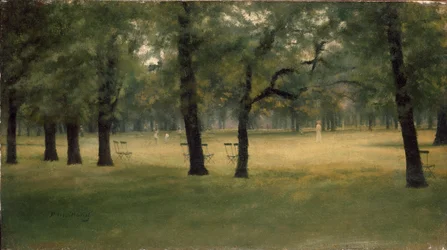 Jardins de Kensington, vers 1890