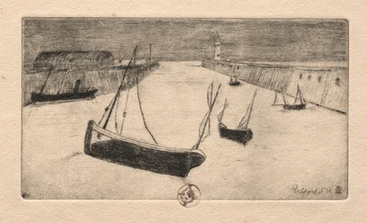Six eaux-fortes : Tréport, 1895
