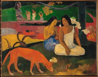 Arearea ou Joyeusetes (oil on canvas)