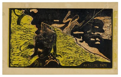 Auti te pape (Femmes à la Rivière), de la Suite Noa Noa
