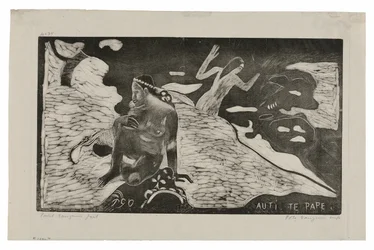 Auti te pape (Femmes à la rivière) de la suite Noa Noa