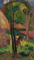 Cavalier devant la case, 1902