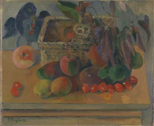 French: Le Panier carré Painting
