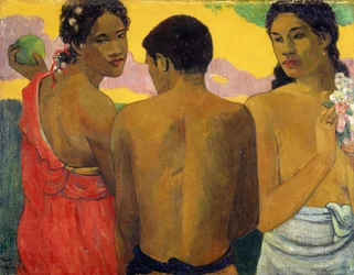 French: Trois Tahitiens, ou Conversation Three Tahitians