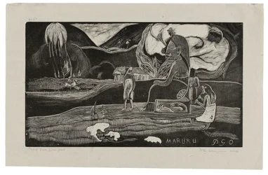 Maruru, Offrandes de gratitude, de Noa Noa, 1894