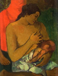 Maternité" de Paul Gauguin, galerie Dickinson