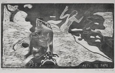 Noa Noa: Femmes à la rivière Auti Te Pape, 1893-94