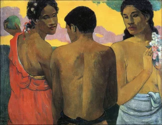 P. Gauguin, Trois Tahitiens