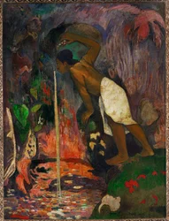 Pape Moe (huile sur toile)