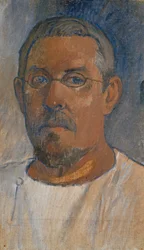 Autoportrait avec lunettes