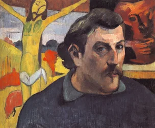 Autoportrait avec le Christ jaune