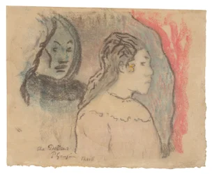 Étude des têtes tahitiennes