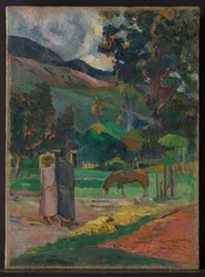 Paysage tahitien
