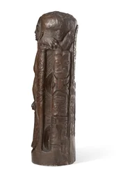 Totem tahitien au Christ en croix, après 1894