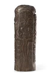 Totem tahitien au Christ en croix, après 1894