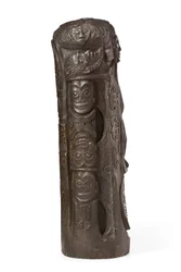Totem tahitien au Christ en croix, après 1894