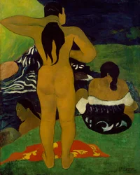 Femmes tahitiennes se baignant, 1892