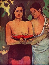 Tahitiennes au Mango, 1936