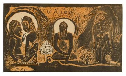 Te atua (Le Dieu), de la suite Noa Noa