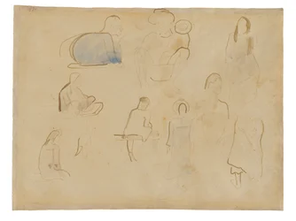 Dix études de figures tahitiennes