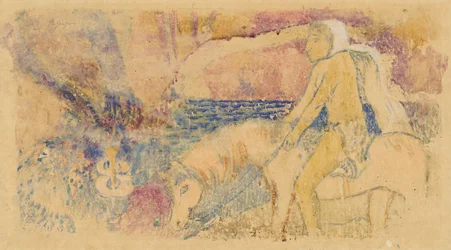 Le Poney, vers 1902