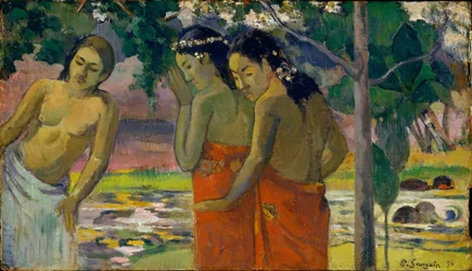 Trois femmes tahitiennes, 1896