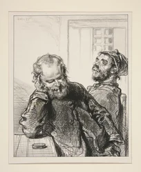 (EN PRISON.)