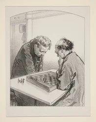 (Les échecs.)