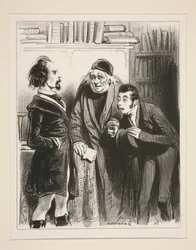 Alcibiade Cliquet porte une lettre...