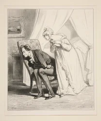 Avoir la colique le jour de ses noces...