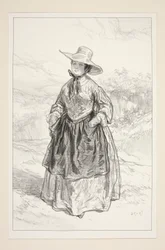 Bourgeoise. Tenue de village