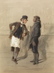 Charretier et débardeur de charbon
