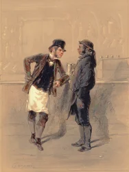 Homme de char et porteur de charbon, 1848
