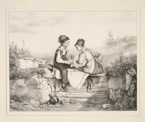 Déjeuner de garçon