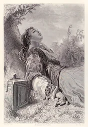 Gulliver et Glumdalclitch, de l