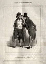 Histoire du Costume en France : Bourgeois de Paris