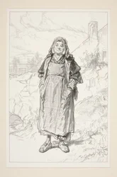 Laitière. Tenue de ville.