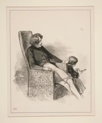 La canne que papa a trouvée