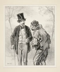 La moustache et pas de régiment!