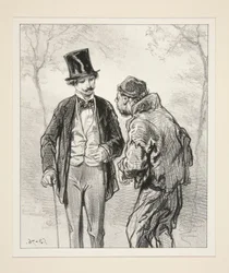 La moustache et pas de régiment!...