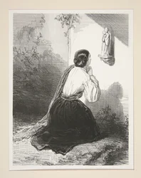 Laure en prière