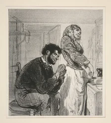 Le mari de la bonne