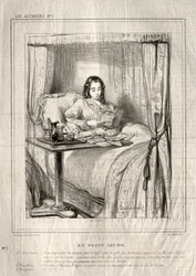 Les Actrices : Au petit lever..., 1843